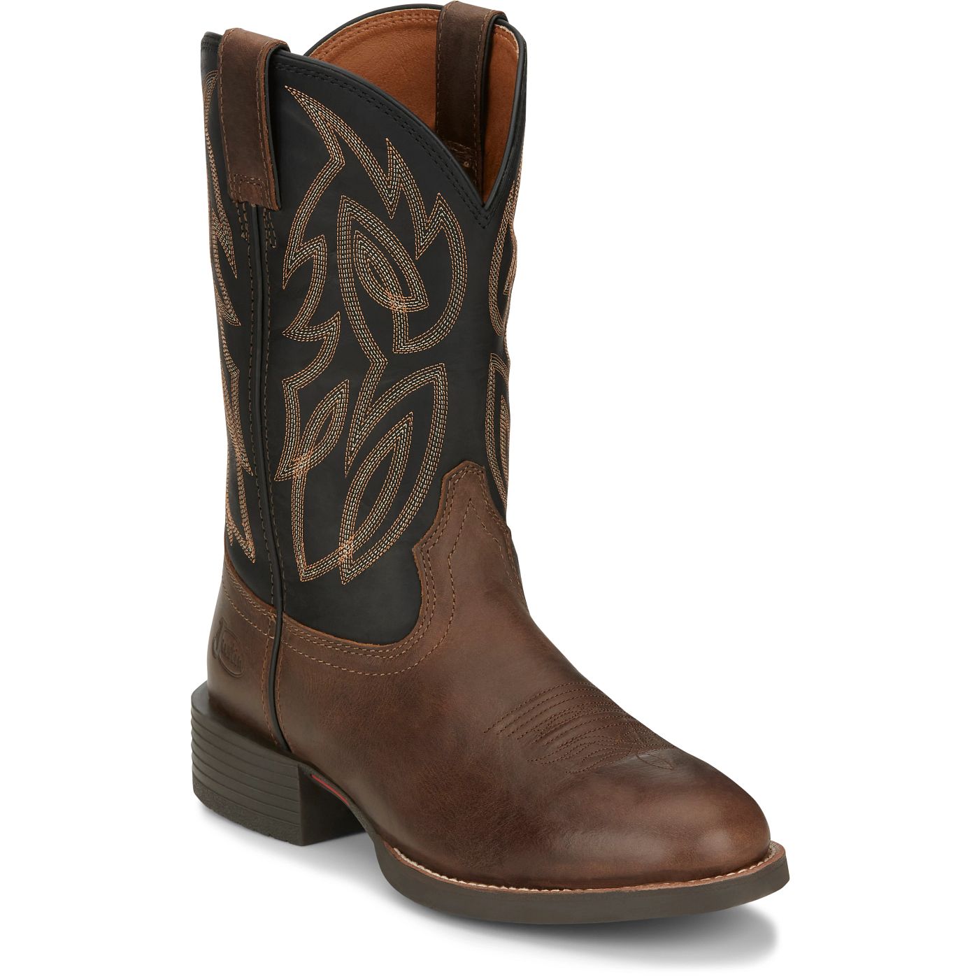 Justin Boots Men's Rendon 11" Western Boot - Black (SE7531) - View 2