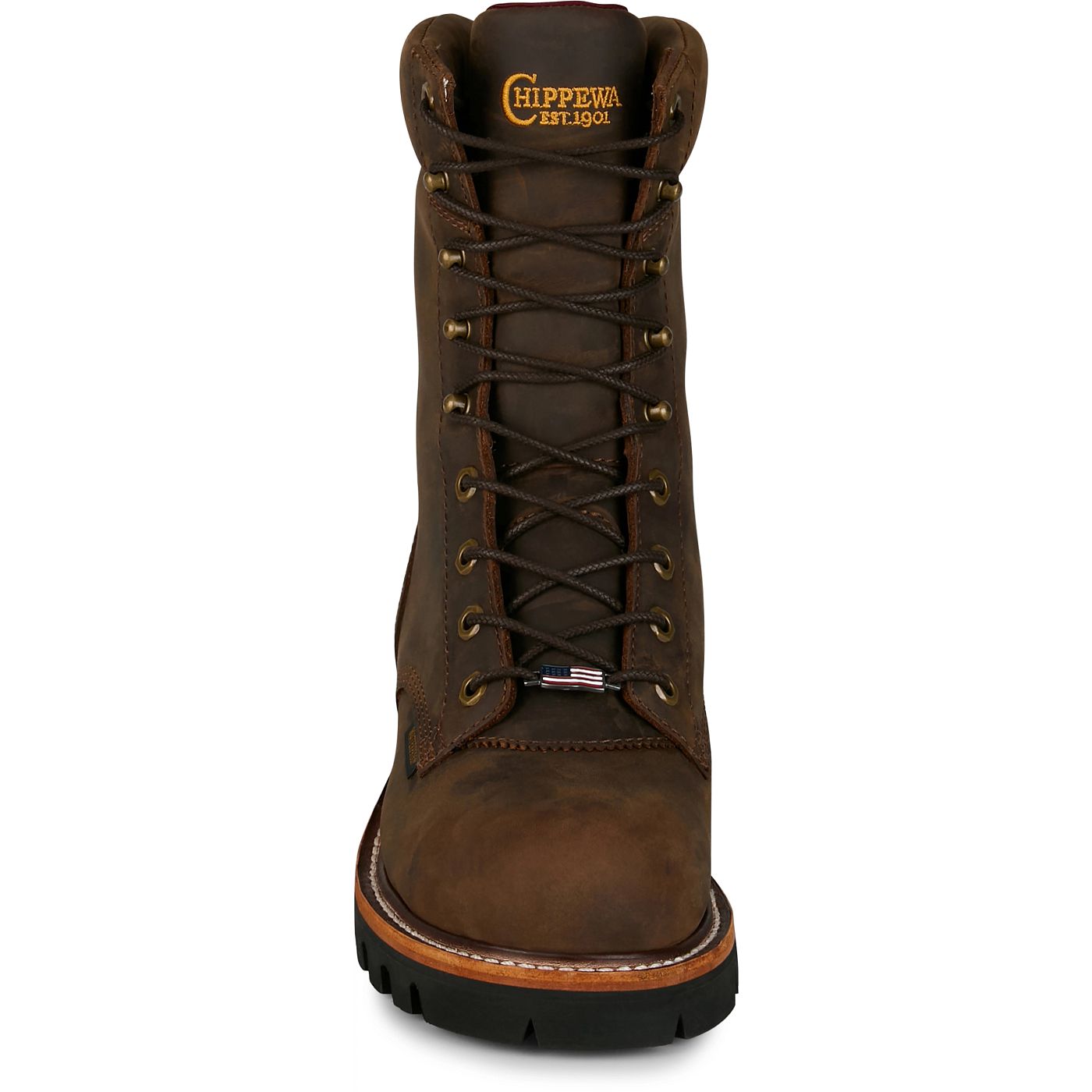 Chippewa Men's Super Logger 9" Waterproof Steel Toe - Aged Bark (SL5407) - View 7