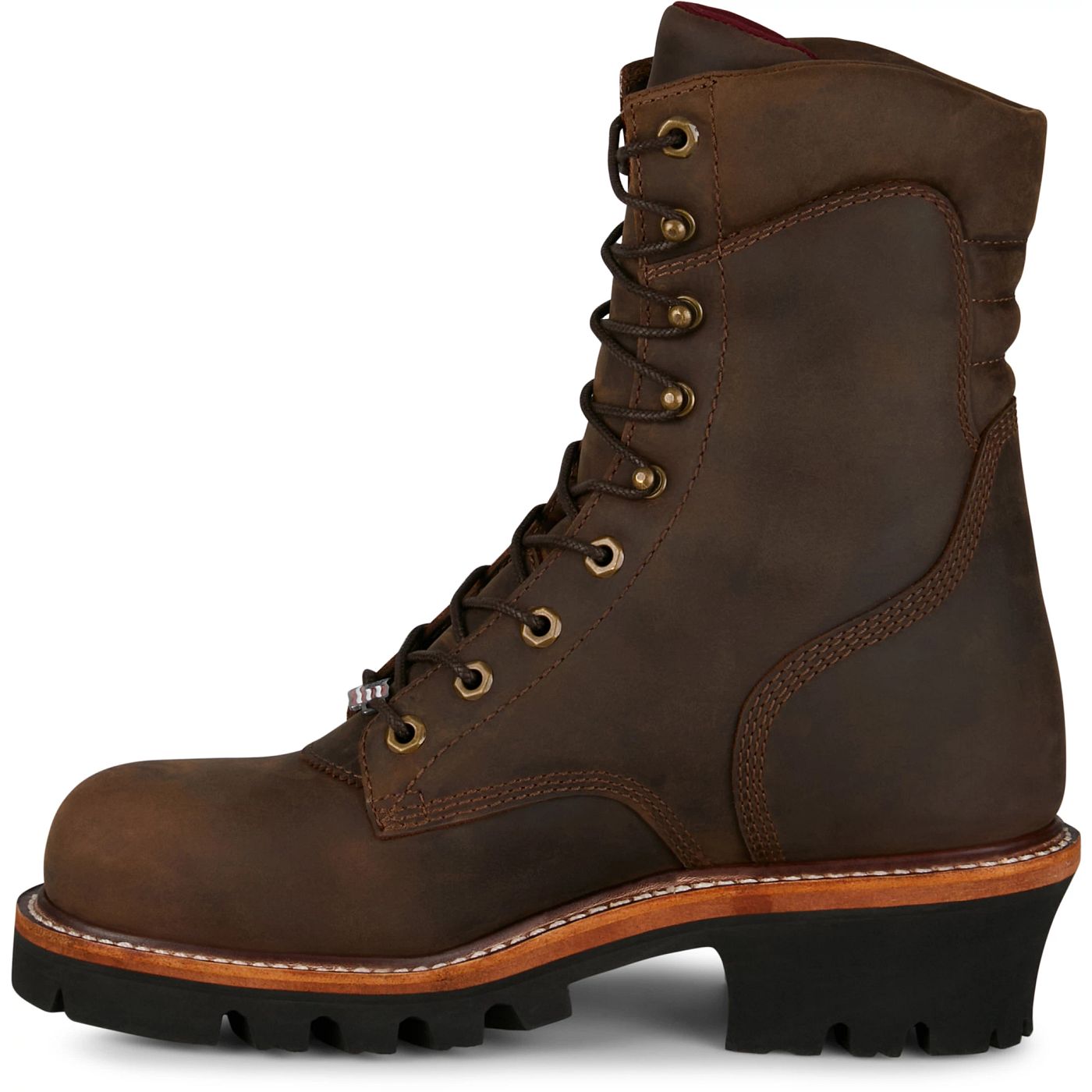 Chippewa Men's Super Logger 9" Waterproof Steel Toe - Aged Bark (SL5407) - View 8