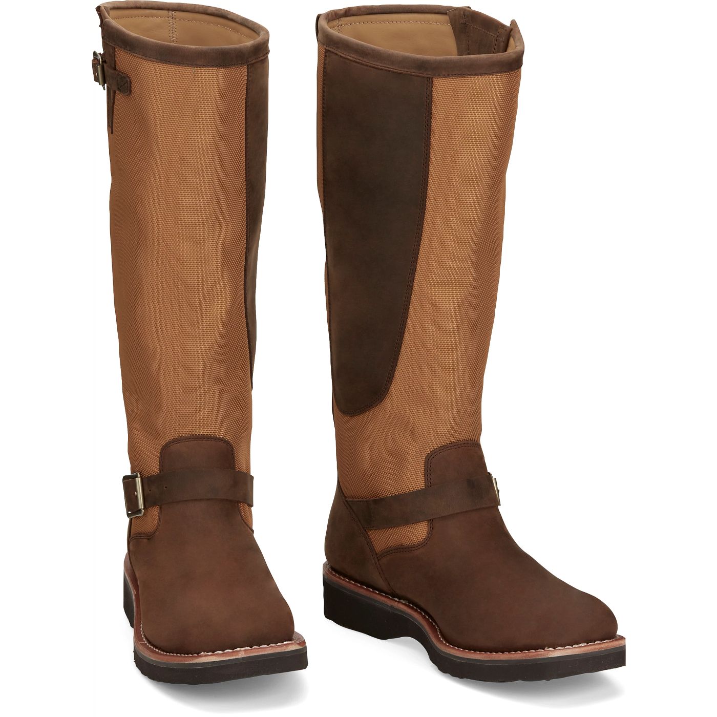 Chippewa Men's Cottonwood 17" Snake Boot - Hickory Brown (SN5914) - Front View