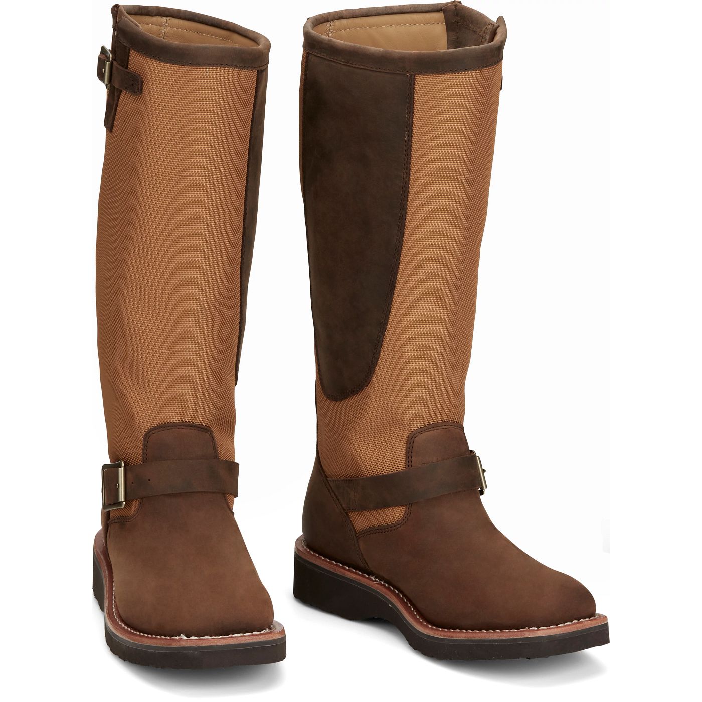 Chippewa Women's Cottonwood 15" Snake Boot - Hickory Brown (SN6914) - Front View