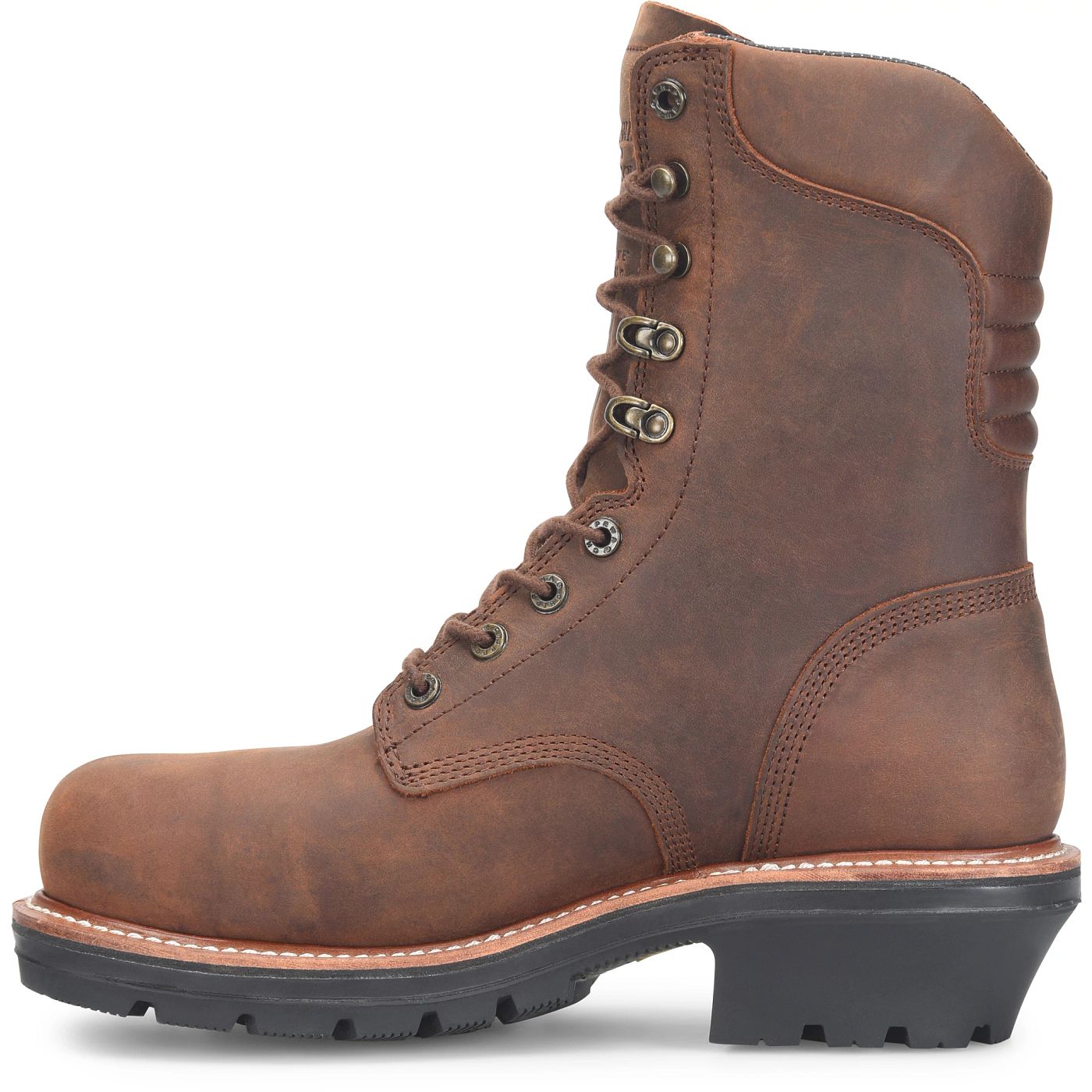 Chippewa Men's Thunderstruck 9" Insulated Waterproof Nano Comp Toe Logger - Walnut (TH1024) - View 8