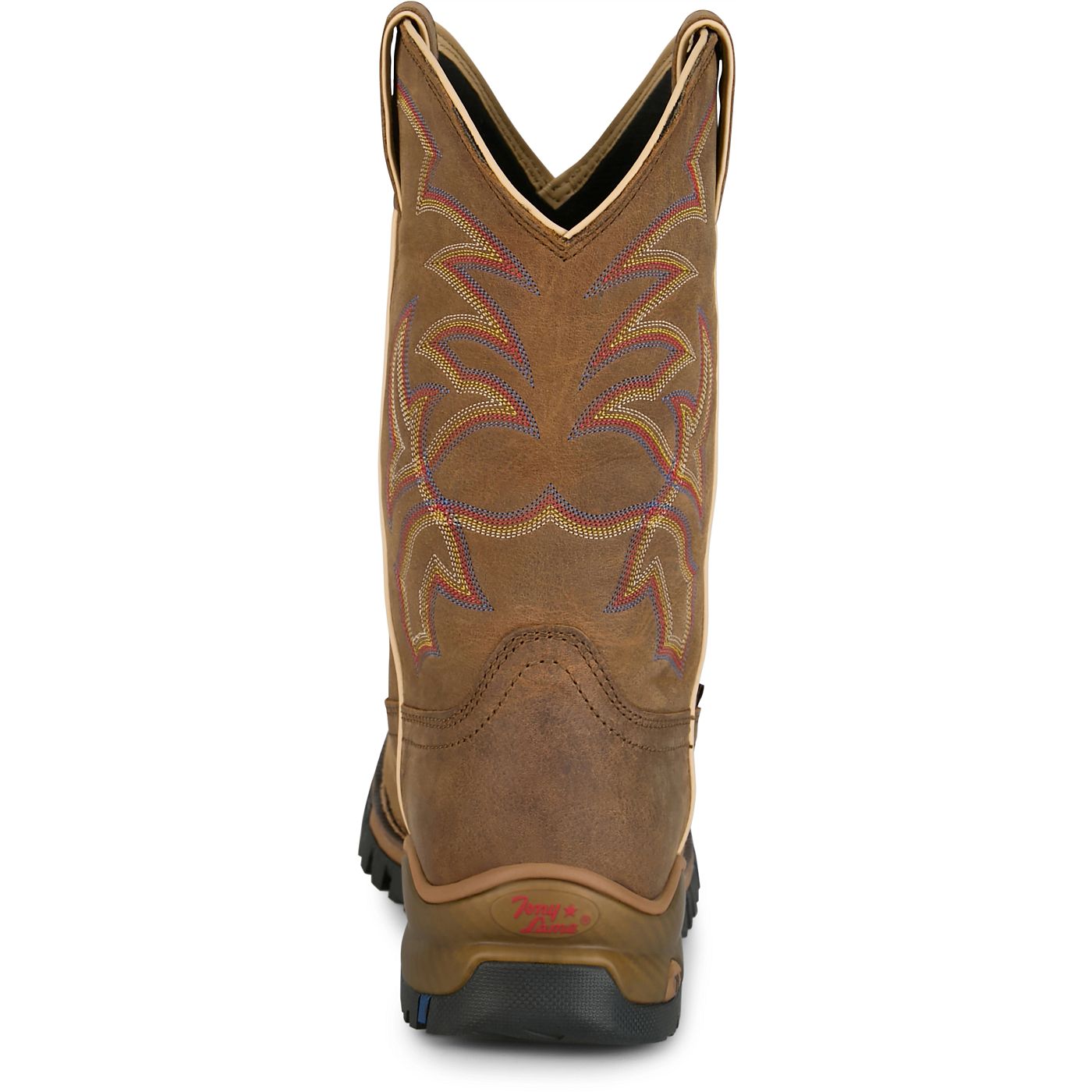 Tony Lama Men's 11" Roustabout Steel Toe Work Boot Tan (TW5022)