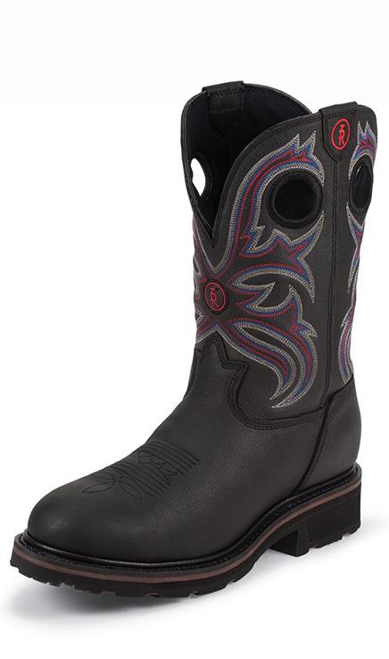 Tony Lama Men's Snyder Black  (RR3209)