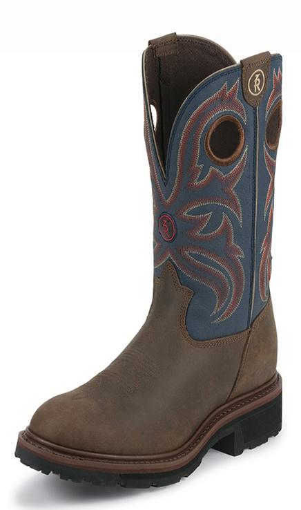 Tony Lama Men's Snyder Blue (RR3208)