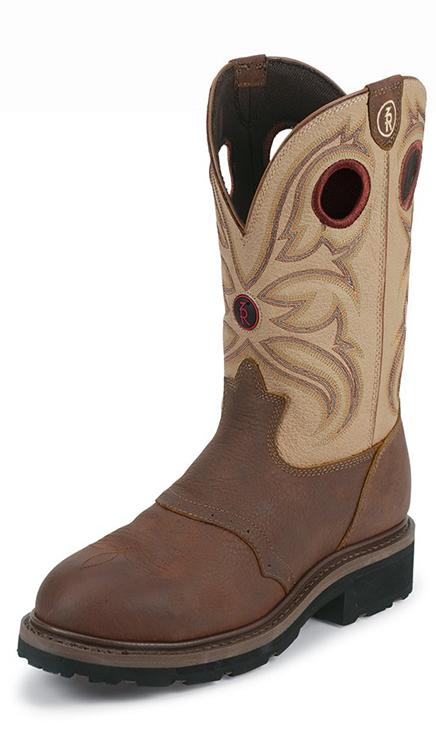 Tony Lama Men's Snyder Cream  (RR3210)