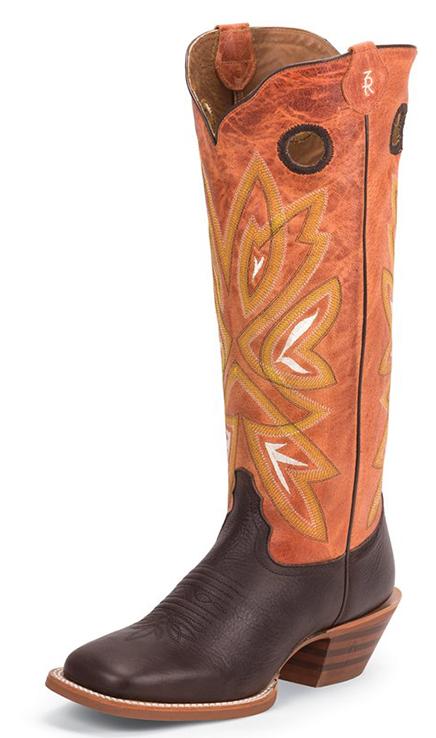 Tony Lama Women's Magnolia Orange  (3R2401L)