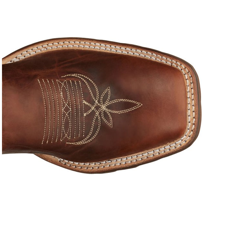 Tony Lama Boots Antonio White and Brown (XT5102)