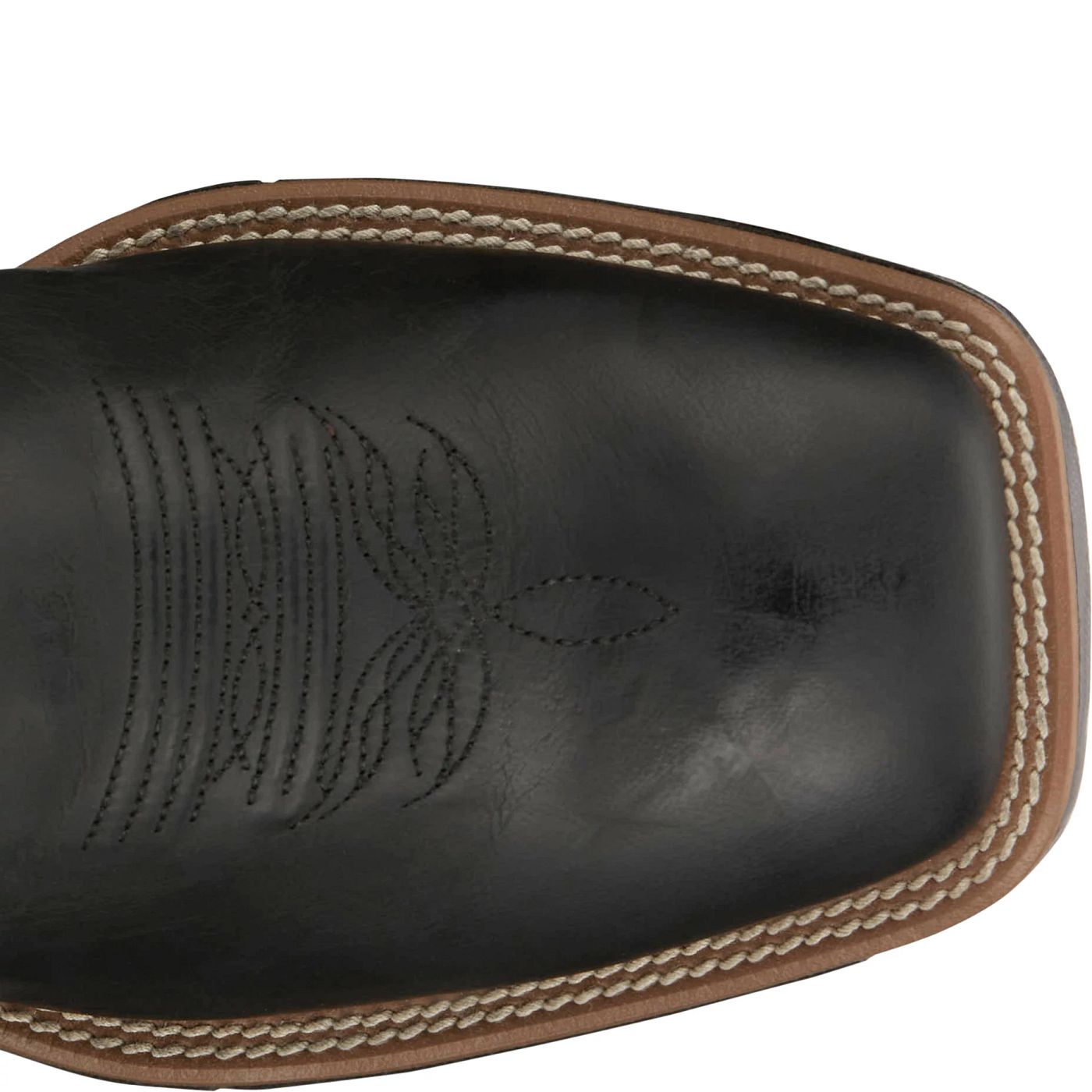 Justin Boots Men's Zeke 11" Western Boot - Black (UN7132) - View 4