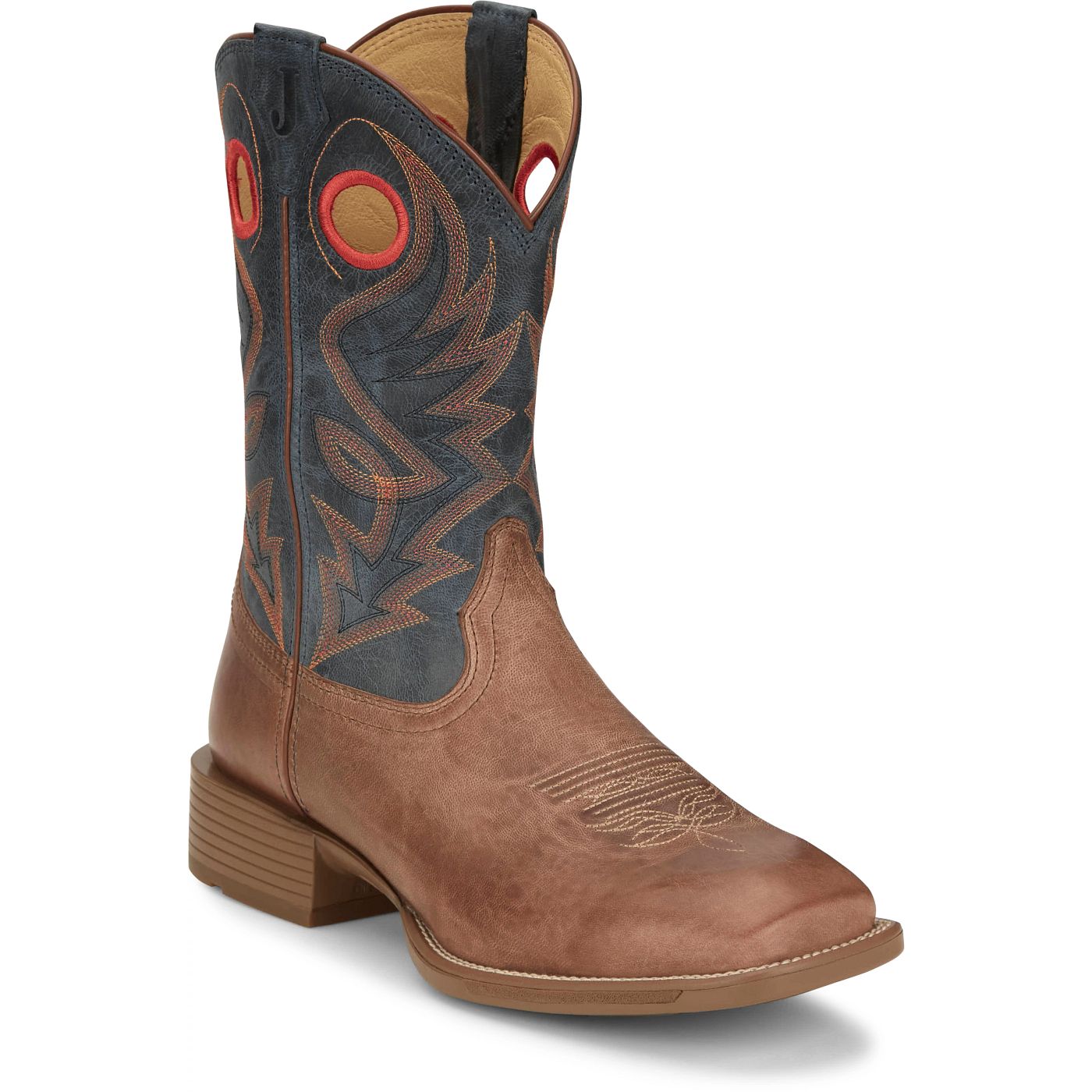 Justin Boots Men's Pickett 11" Western Boot - Peanut (UN7152) - View 2