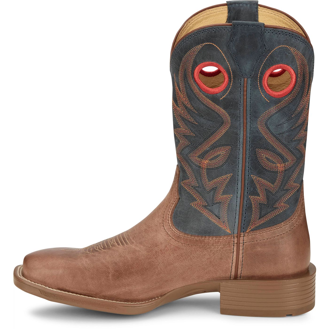 Justin Boots Men's Pickett 11" Western Boot - Peanut (UN7152) - View 8