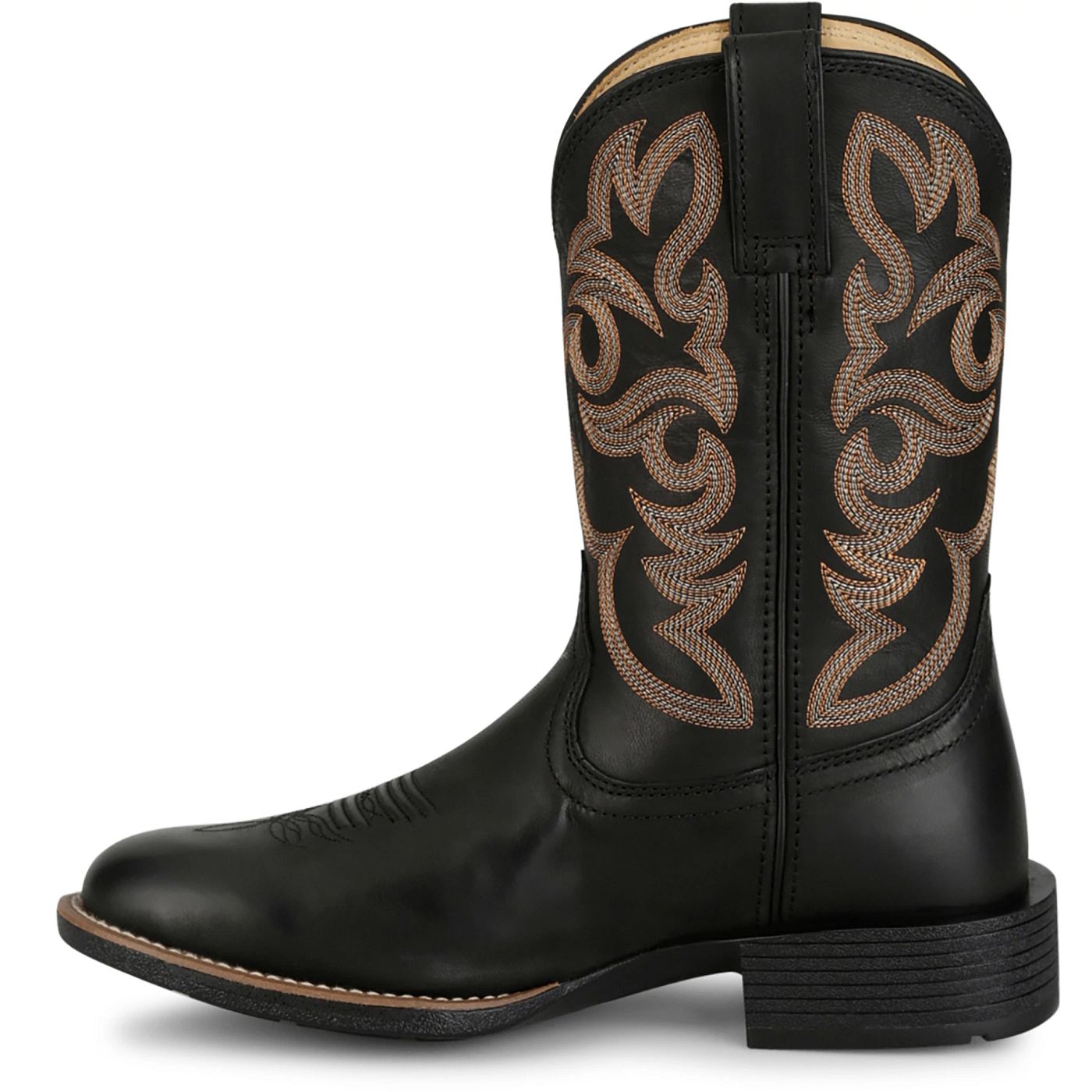 Justin Boots Men's Jasper 11" Western Boot - Black (UN7170) - View 8