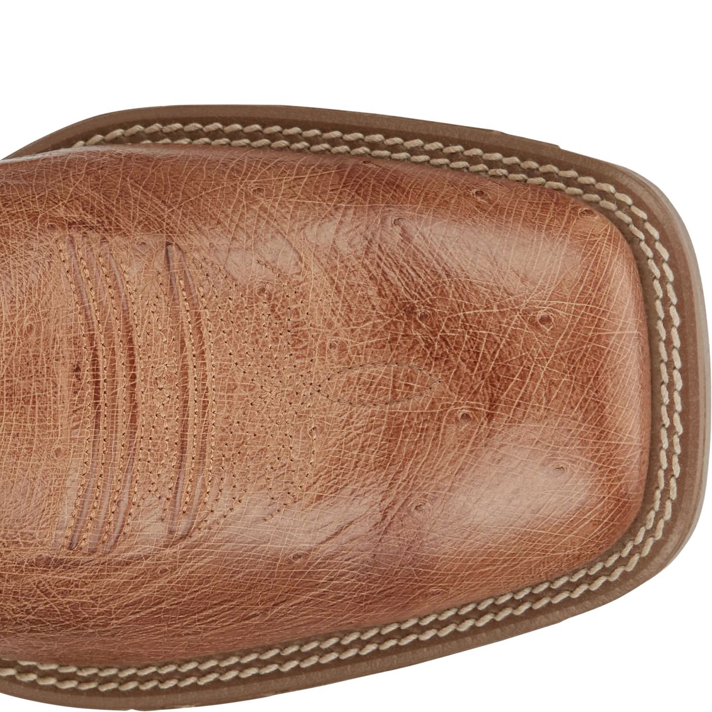 Justin Boots Men's Roswell 11" Smooth Ostrich Boot - Cognac (UN8750) - View 4
