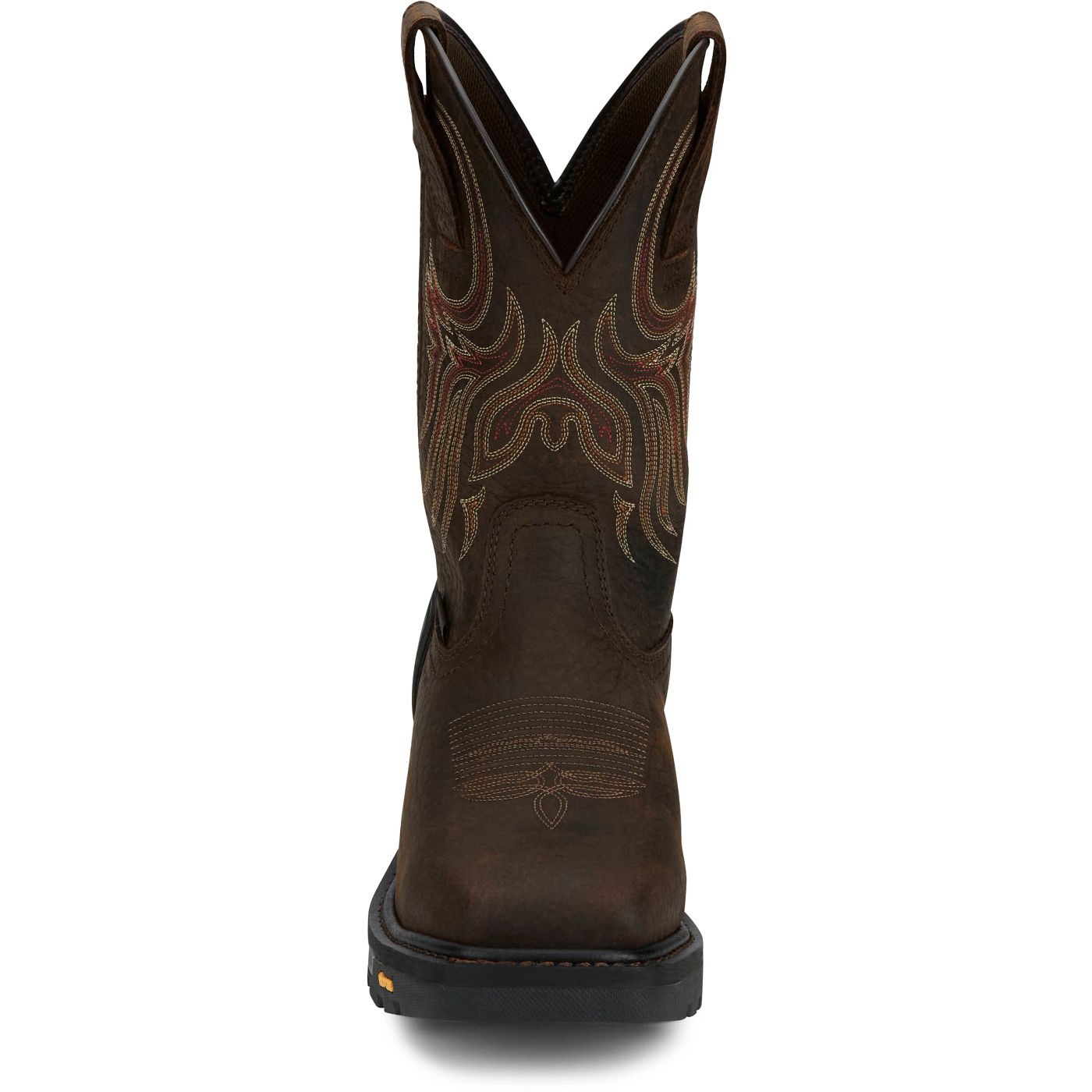 Justin Work Men's Driscoll 11" Waterproof Met Guard Steel Toe Boot - Mahogany (WK2112) - View 7