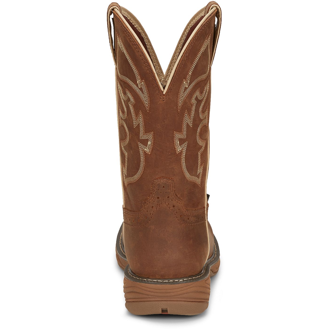 Justin Work Men's Rush 11" Waterproof Boot - Tan (WK4330) - View 5