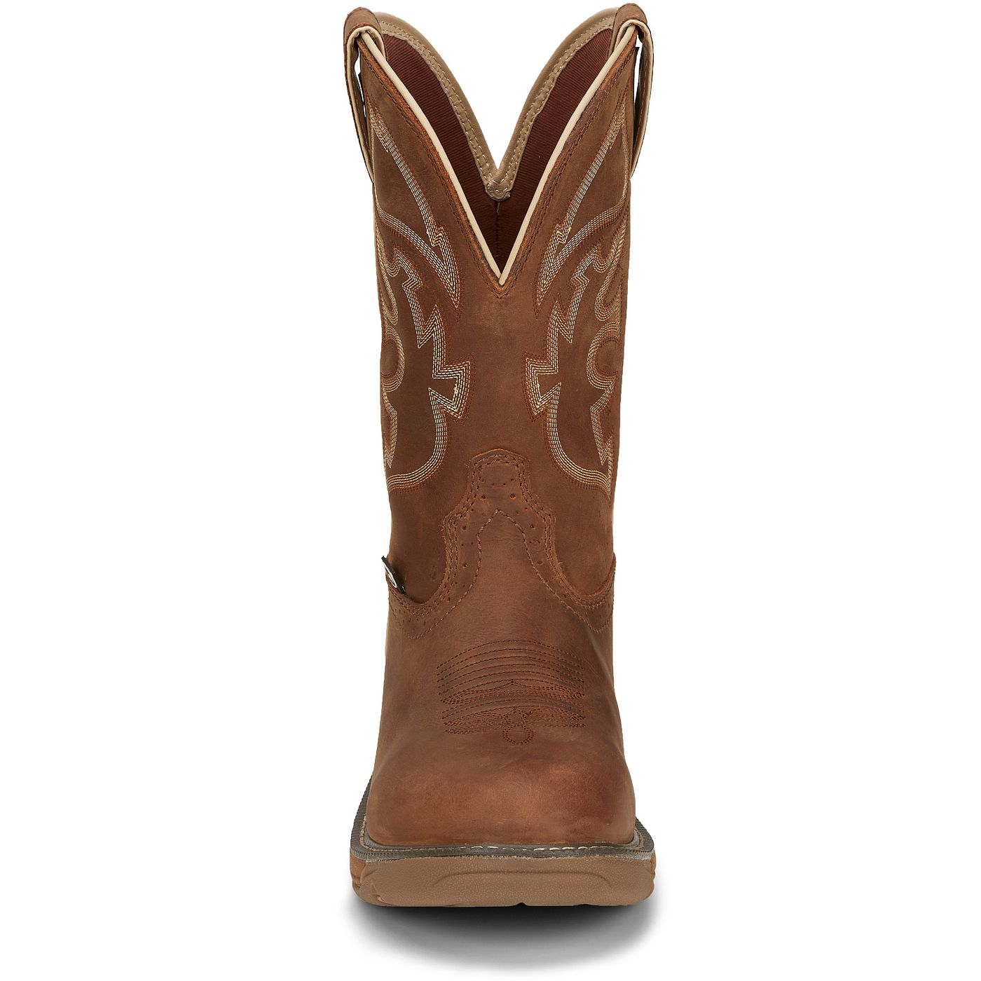 Justin Work Men's Rush 11" Waterproof Boot - Tan (WK4330) - View 7