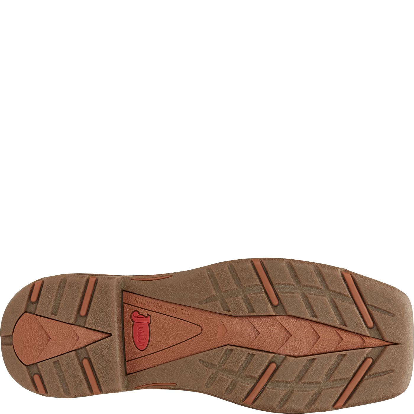 Justin Work Men's Rush 11" Waterproof Steel Toe Boot - Tan (WK4331) - View 6