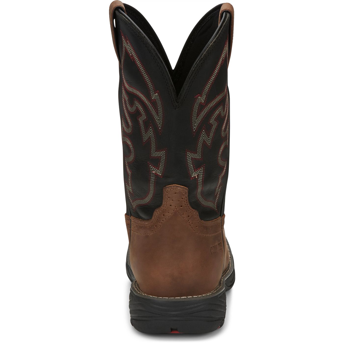 Justin Work Men's Rush 11" Waterproof Comp Toe Boot - Tan (WK4337) - View 5