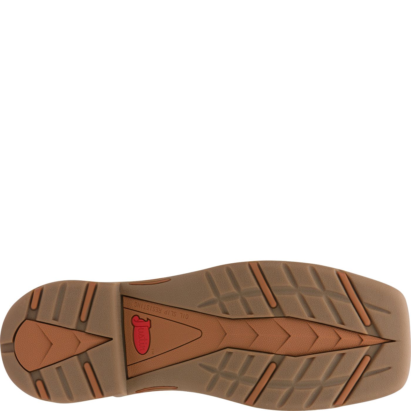 Justin Work Men's Rush 11" Waterproof Nano Comp Toe Boot - Rust (WK4338) - View 6