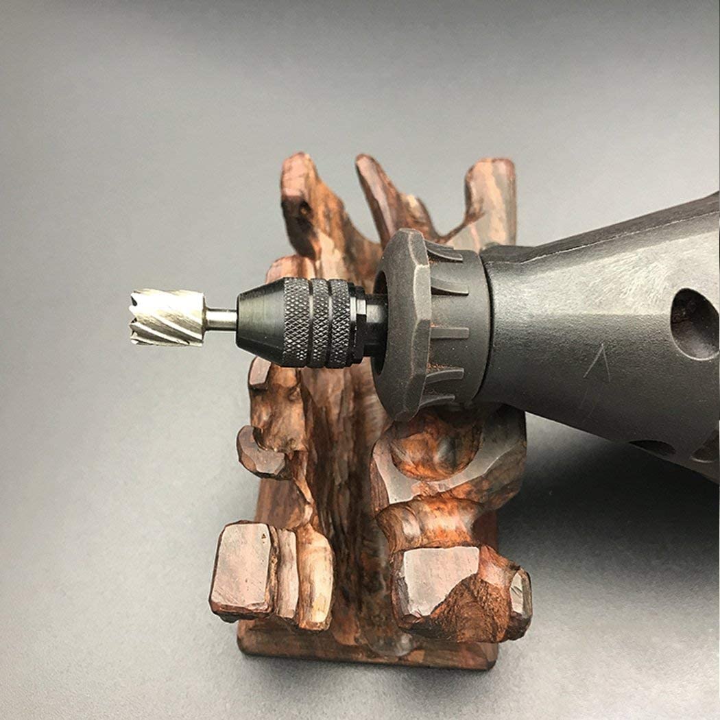 20 PCS HSS Routing Router Grinding Bit Set Burr Speed Kit for Dremel Wood Working Tools Carving Drilling image 6