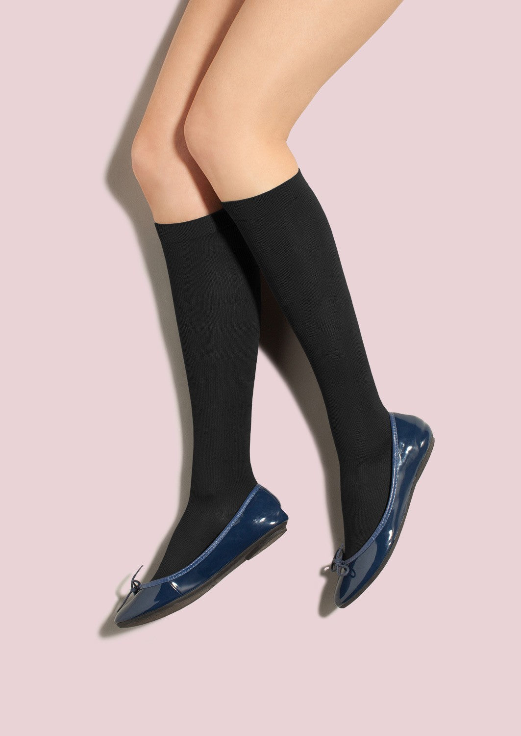 Discontinued Colors! Light Support Maternity Trouser Socks - Ribbed image 0