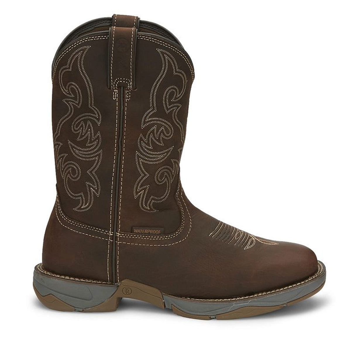 Tony Lamas Men's Footwear Work Junction 11" Work Boot Color Dark Brown image 2