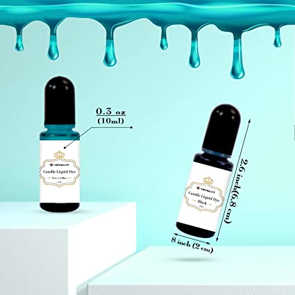 YRYM HT Candle Dye - 16 Popular Colors Candle Making Liquid Dye for Candle Making - Candle Color Dye for Candle Making, Safe and Natural （16 Bottle） image 3