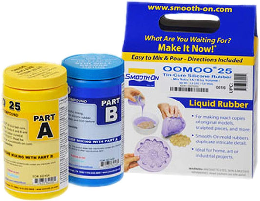 Oomoo 25-1A:1B Mix by Volume Tin Cure Silicone Rubber - Pint Unit image 0