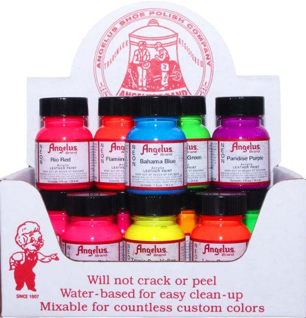 Angelus Acrylic Paints Neon 1 Oz All Color image 0