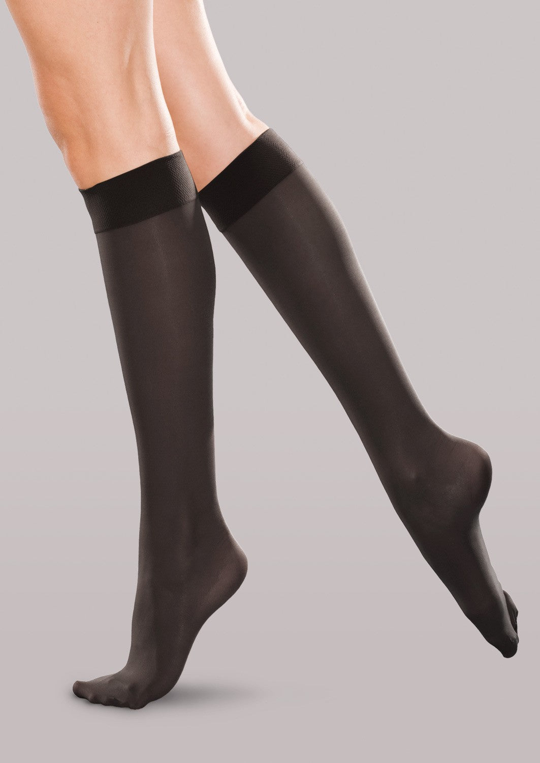 Women's Light Support Knee High Stockings image 2
