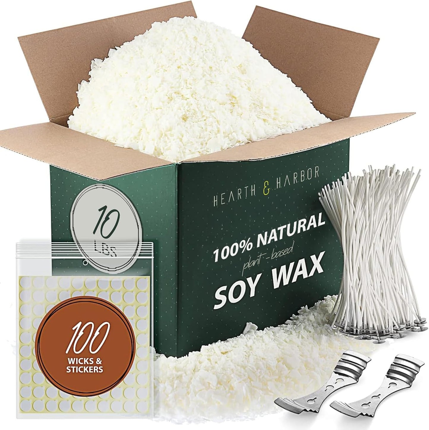Soy wax candle making kit