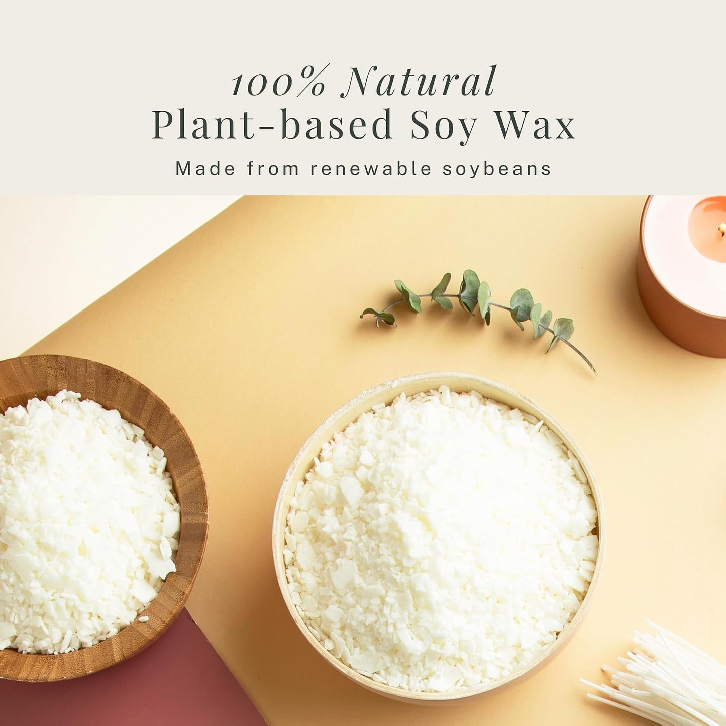 Soy wax candle making kit