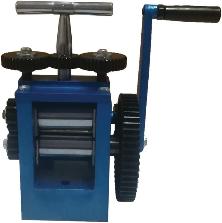 Simond Store Rolling Mill Machine, 3 Inch (76 mm), 7 Rollers Combination Manual Rolling Mill for Jewelry Making, Tabletting Jewelry Tool for Metal Sheet and Wire image 2