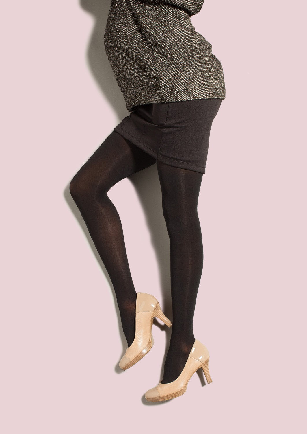 Moderate Support Maternity Pantyhose image 2