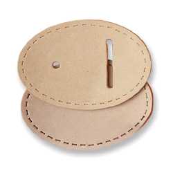 Tandy Leather Oval Buckle Leather Large image 0