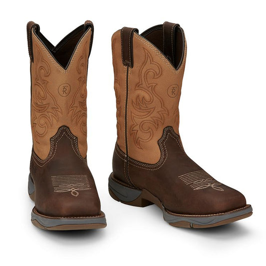 Tony Lamas Men's Footwear Work Junction 11" Steel Toe Work Boot Color Dusty Brown image 0