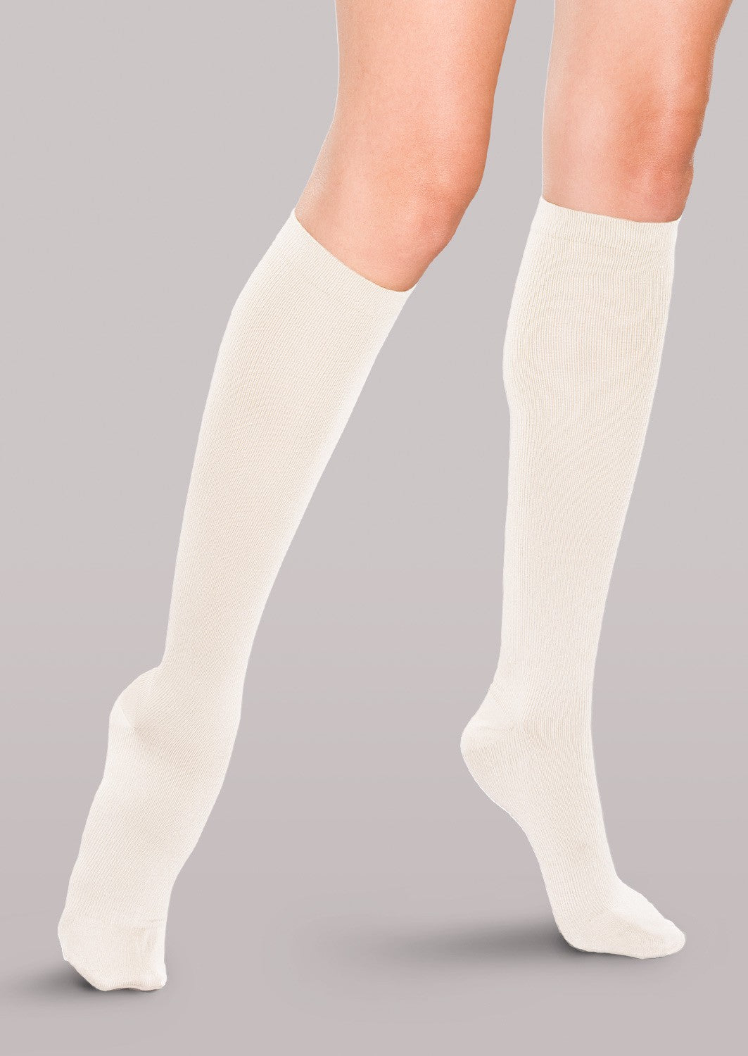 Discontinued Colors! Women's Mild Support Ribbed Trouser Socks image 0