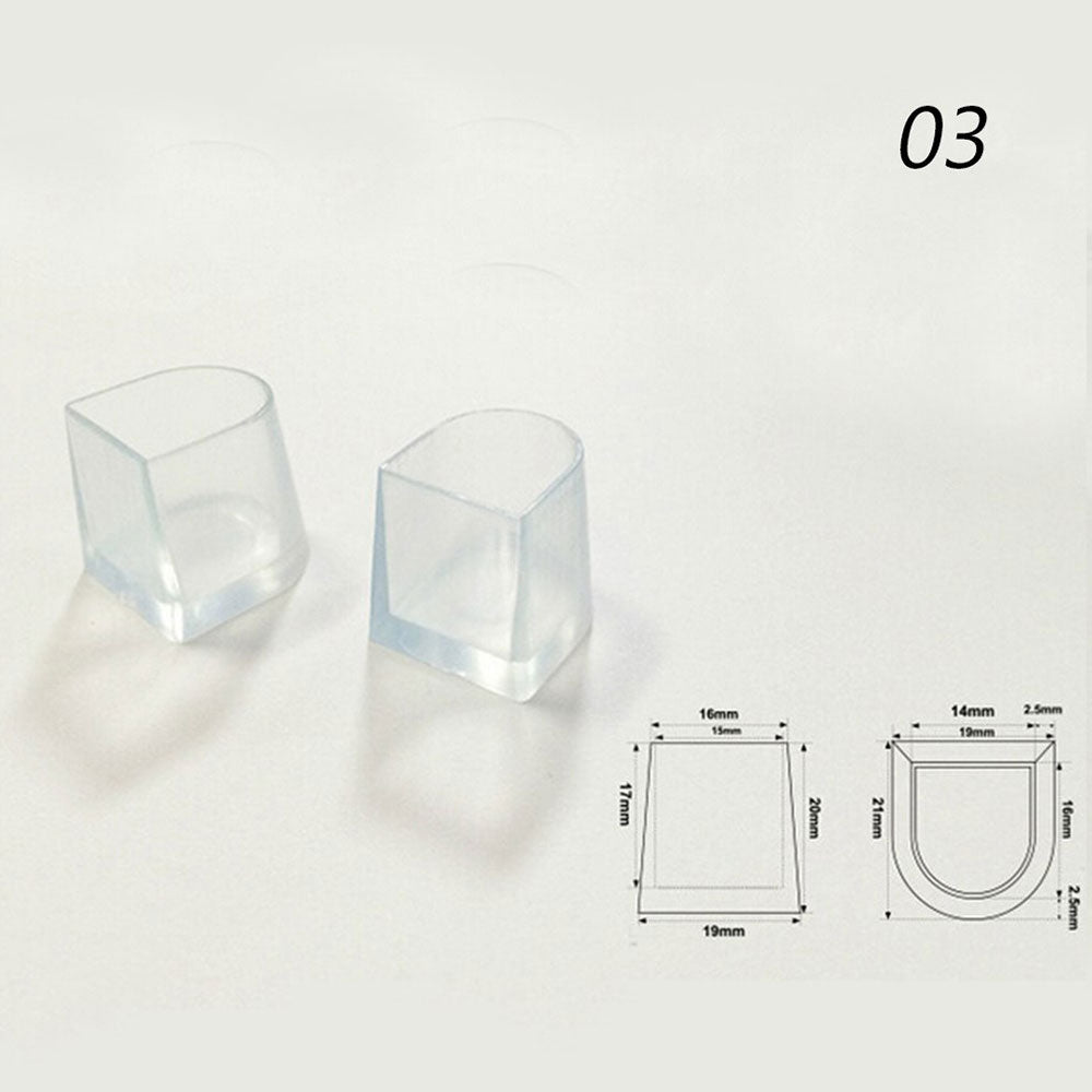 2 pcs High Heel Protectors Latin Stiletto Dancing Covers Heel Stoppers Antislip Silicone High Heeler for Wedding Shoes 3 Sizes image 4