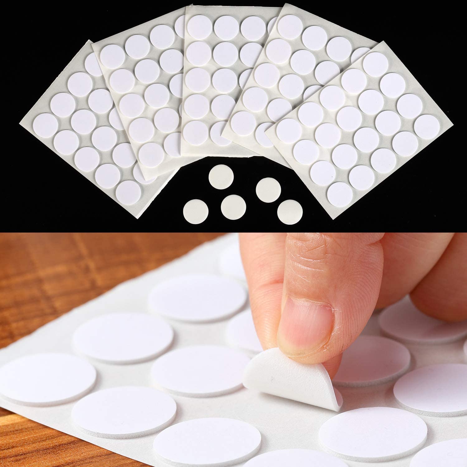 300Pcs Functional Smokeless Candle Wicks,100pcs Wicks Sticker, Pre-Waxed Cotton Core Wicks with Metal Sustainer Tabs for Pillar Candle Making and Candle DIY Christmas Gift,9cm/3.5in,15cm/6in,20cm/8in image 3