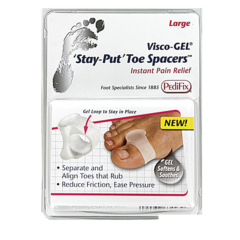 Pedifix Visco-Gel Toe Spacers - 2 each image 0