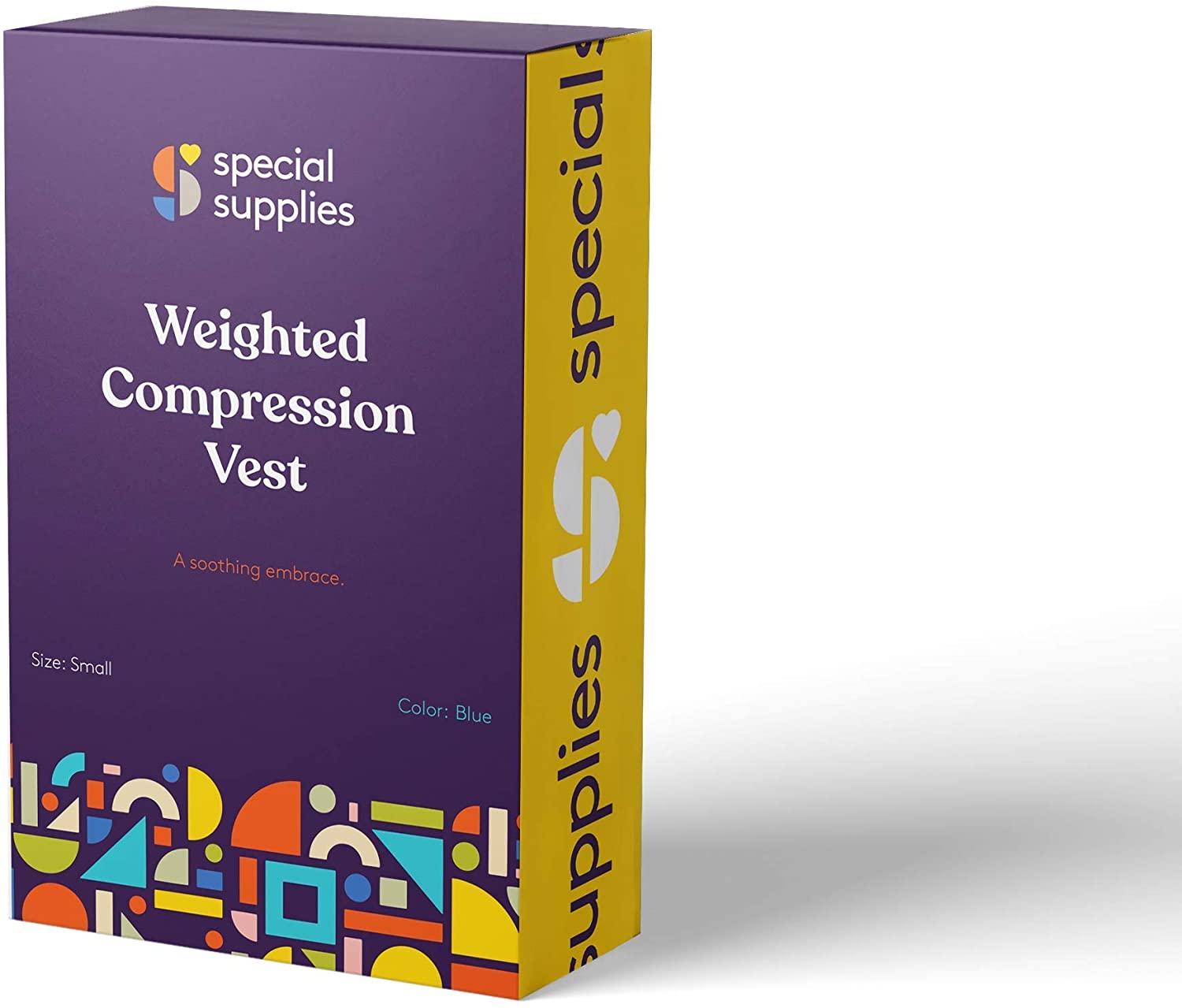 Special Supplies Weighted Sensory Compression Vest for Kids with Processing Disorders, ADHD, and Autism, Calming and Supportive with Adjustable Weight Fit (Small 17x30 inches) image 8