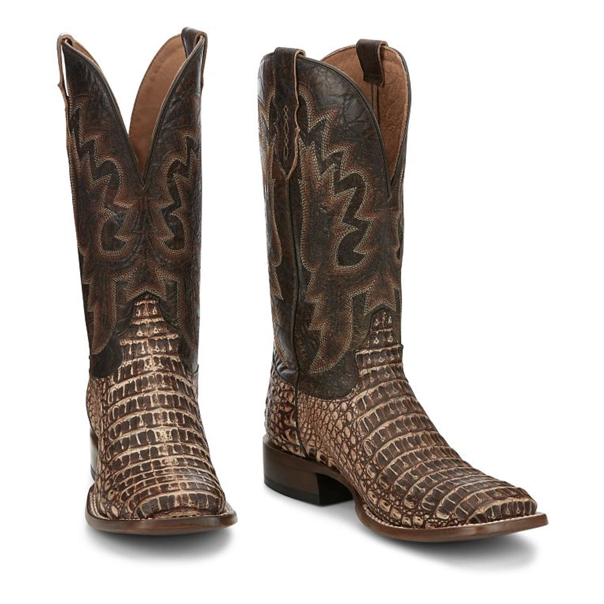 Tony Lamas Boots Men's Footwear Western Prescott 11" Pirarucu Color Taffe 2 image 0