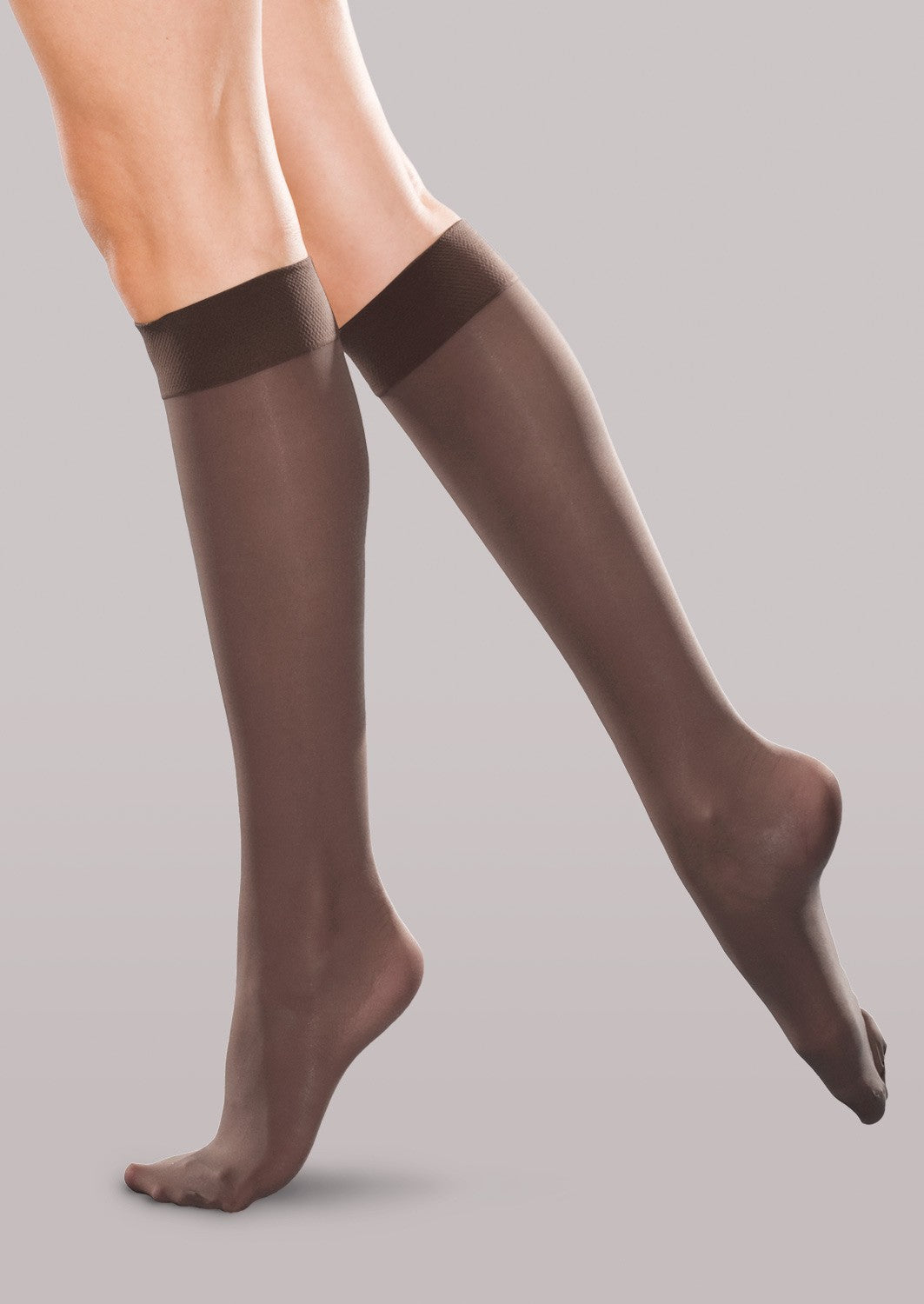Women's Light Support Knee High Stockings image 4