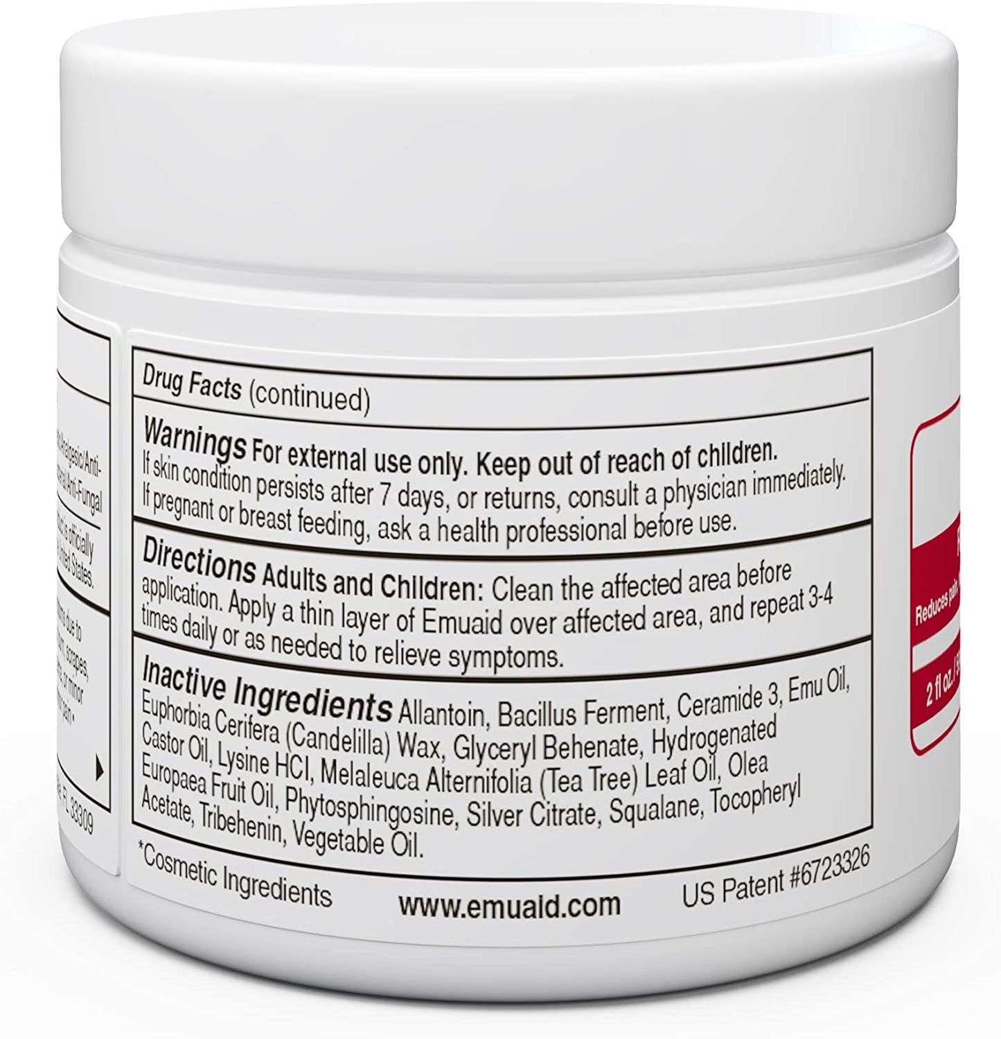 EMUAIDMAX Ointment - Eczema Cream. Maximum Strength Treatment. Use Max Strength for Athletes Foot, Psoriasis, Jock Itch, Anti Itch, Rash, Shingles and Skin Yeast Infection. image 1