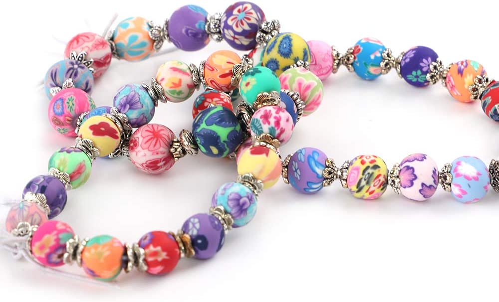 Quefe 360pcs Silver Spacer Beads Caps of 12 Styles Jewelry Accessories for Bracelet Necklace Jewelry Making image 5