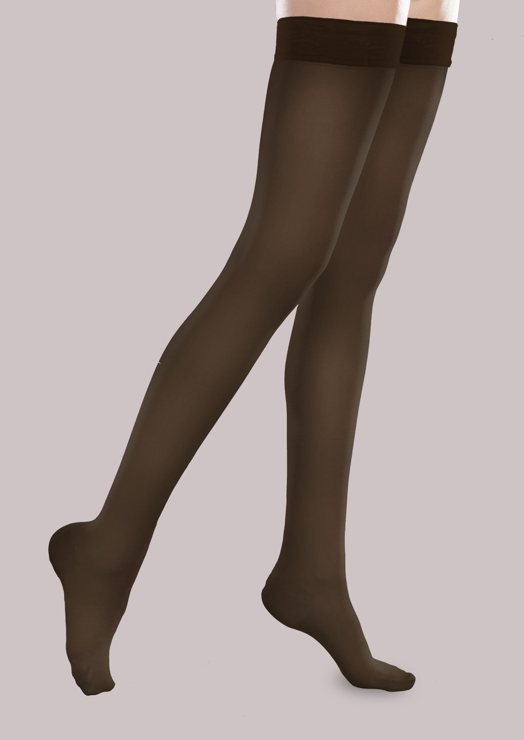 Sheer Ease Women's Moderate Support Thigh High (20-30 mmHg) image 2