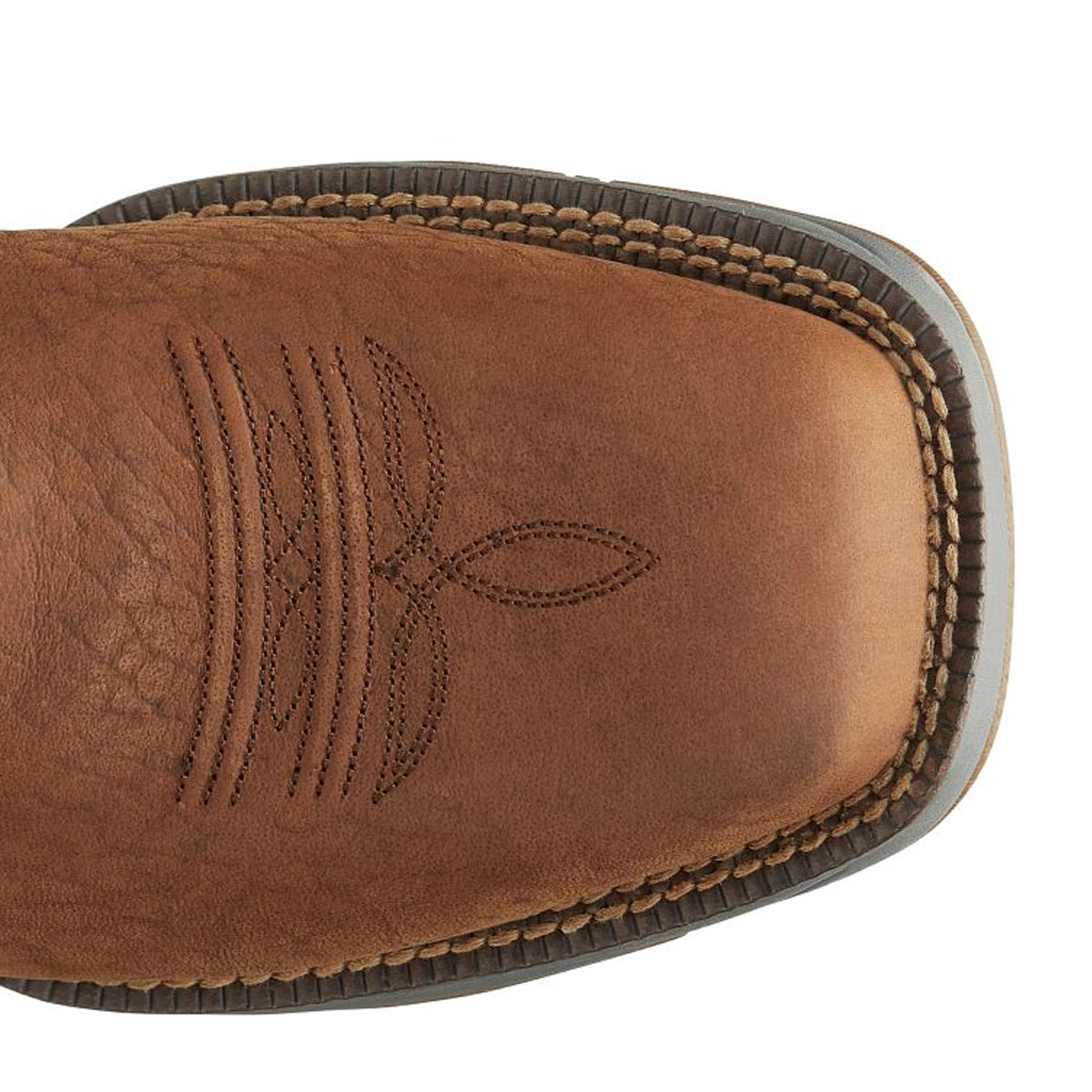 Tony Lamas Boots Men's Footwear Work Tova 8" Stell Toe  Lace Up Color Tawny image 3