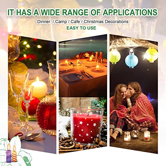 Candle Making Kit,Easy to Make Candle Soy Wax Kit,Including Soy Wax, Wicks,Melting Pot with Heat-Resistant Handle,Making Kit with Wax Melter hot Plate image 4