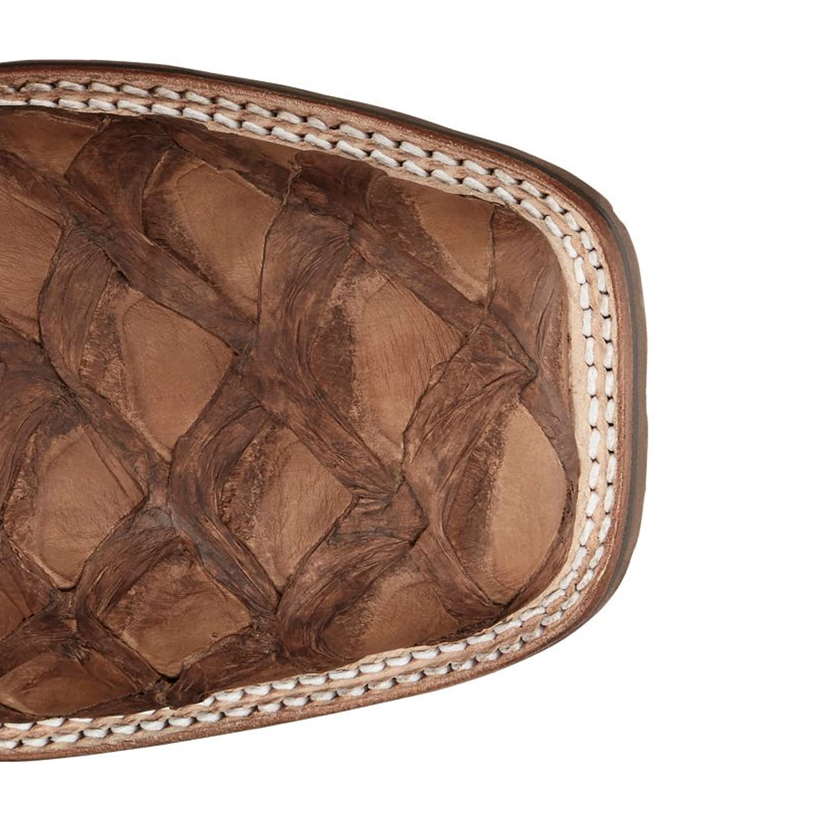 Tony Lamas Boots Men's Footwear Western Prescott 11" Pirarucu Color Toffe image 3