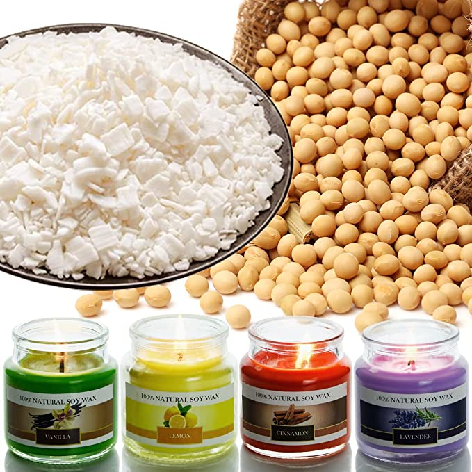 AGLARY DIY Soy Candle Making Kit Supplies, Full Candle Making Kits for Beginners-Including Melting Pitcher, Tin Container,Wicks image 2